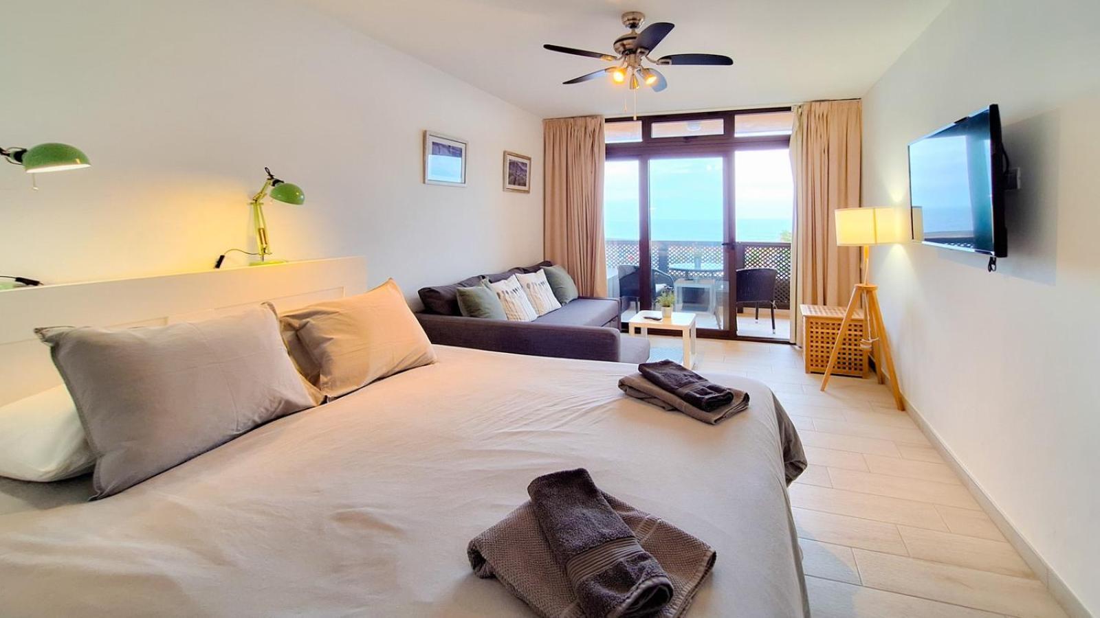 Studio With Balcony And Sea View Puerto de la Cruz  Exterior photo